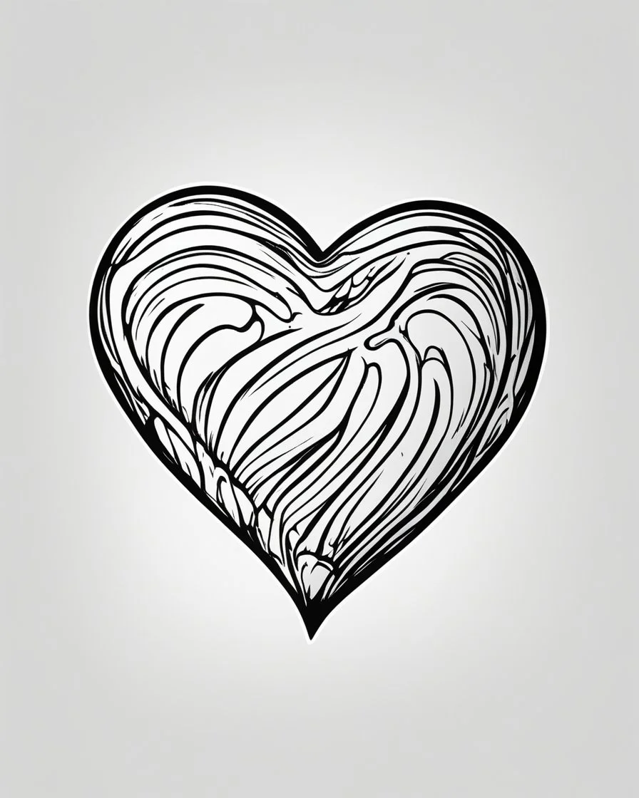 simple illustration of a sweethearts candy on a white background. Black outline.