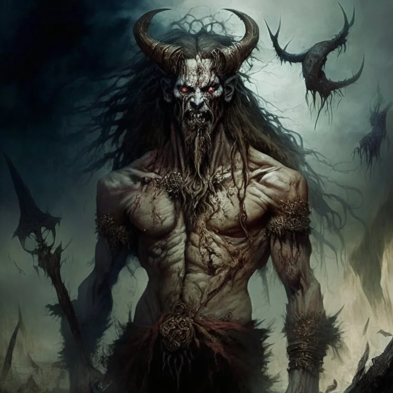 Maldirath, God of Famine, Natural Disaster, and Disease, Lord of Evil Beasts