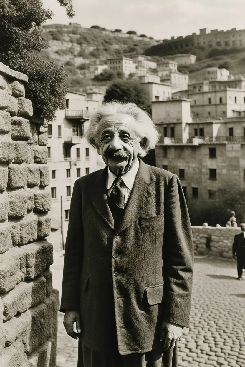 albert einstein in Jerusalem old icty