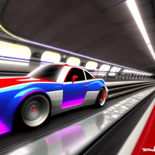 sonic races the subway