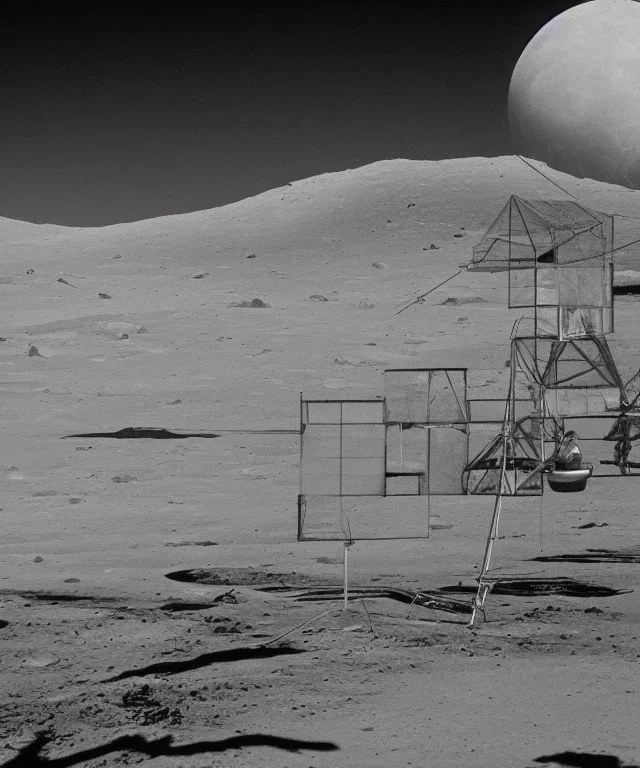 Greenhouse on the lunar surface