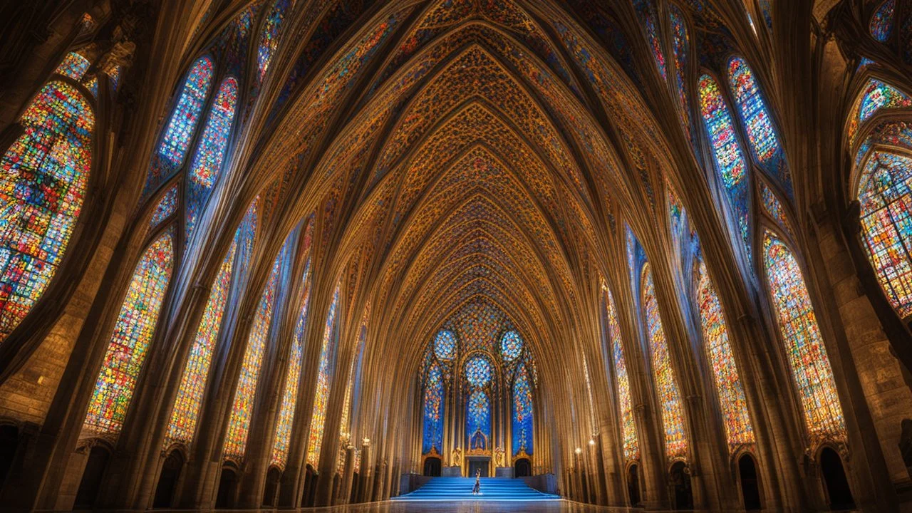 2027, delightful, sensitive, confident, undulating sinusoidal cathedral with pointed hyperbolic roofs, delicate, night, darkness, symmetrical, exquisite architecture, innovative design, perfect symmetry, award-winning photograph, beautiful composition, filled with beautiful detail, delicate colour, chiaroscuro