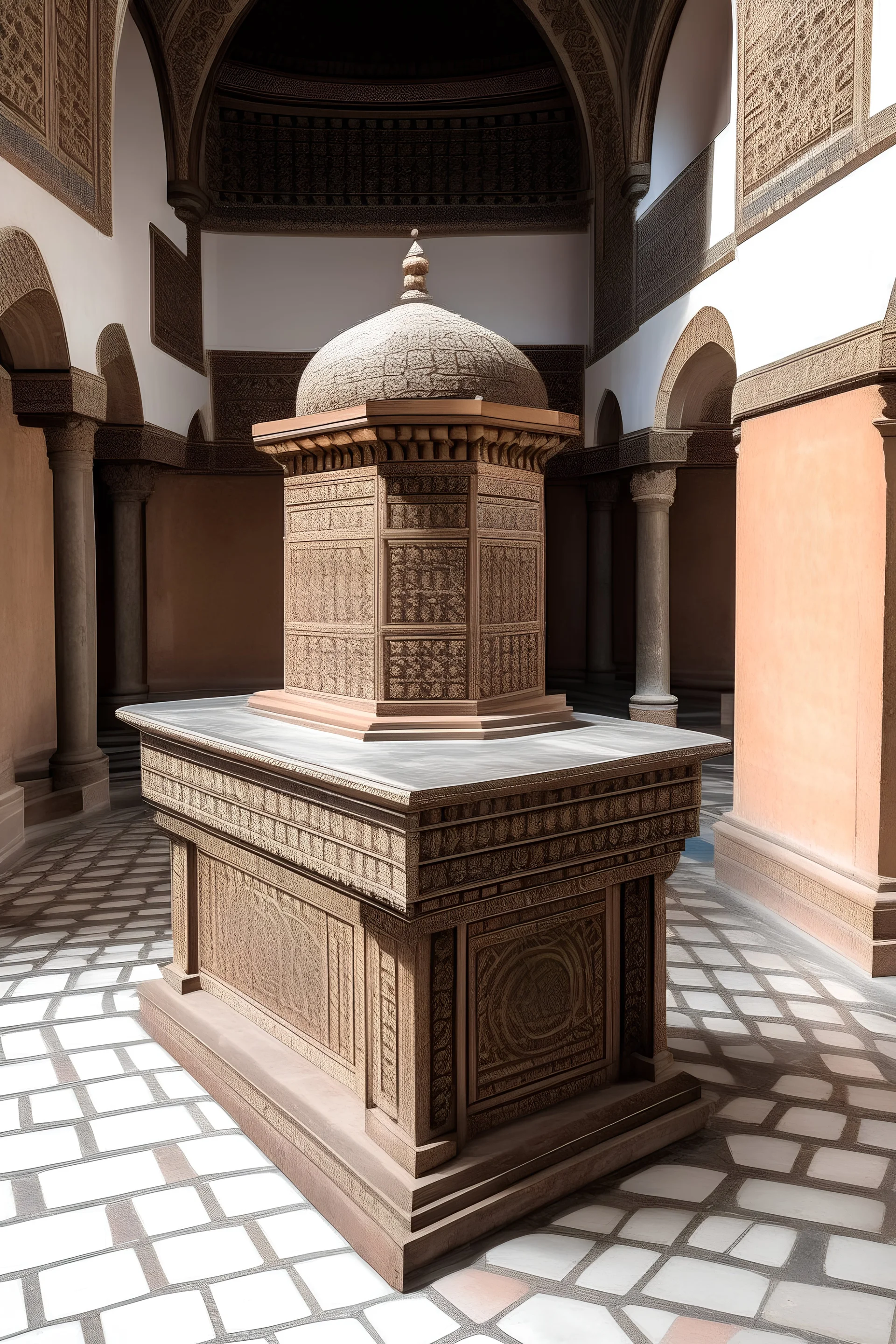 Imagine the Hagag ben Youssef when he was on the pulpit in the mosque and speaking to the people of Koufa in the Umayyad era