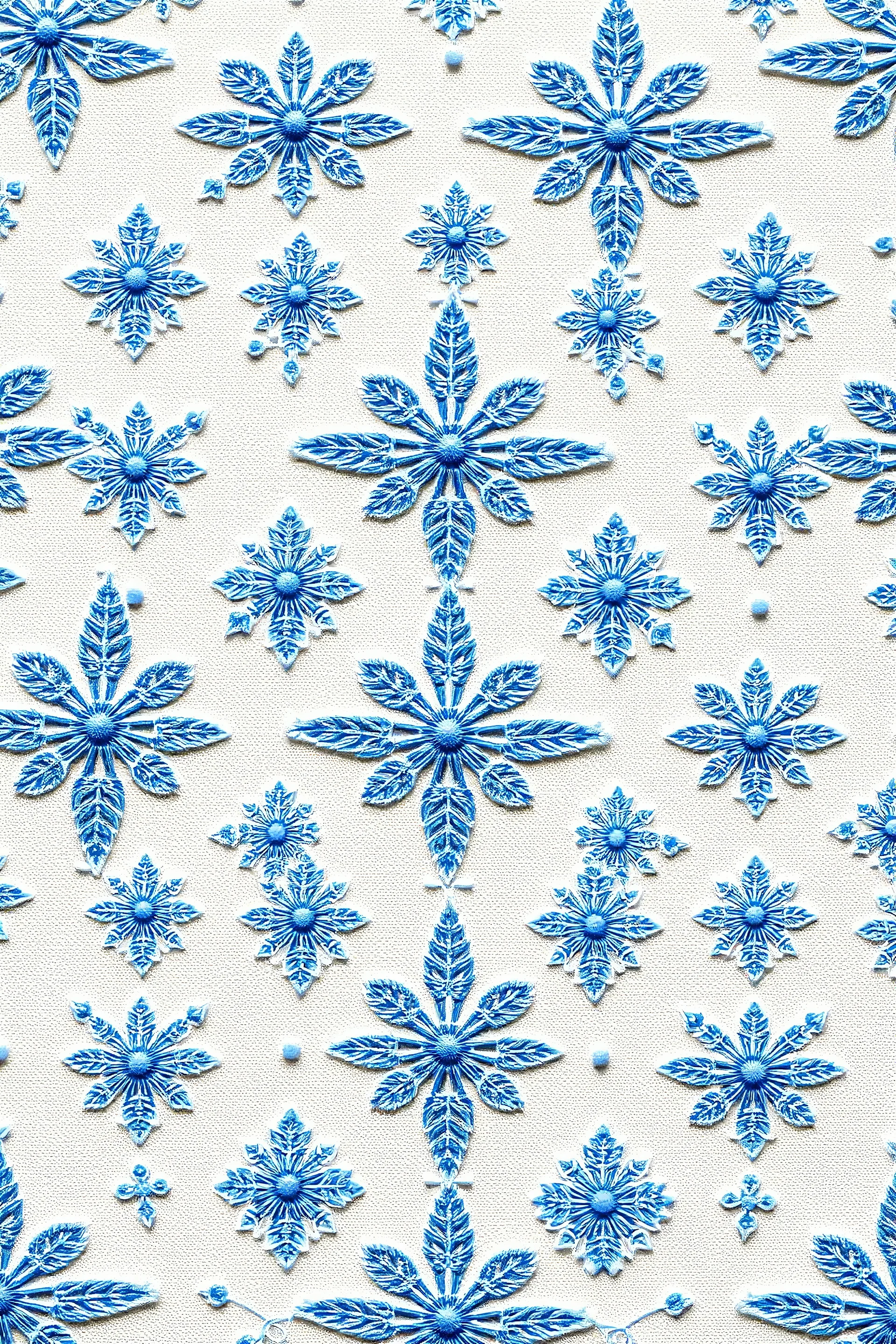 FLATLAY, TILABLE REALISTIC FABRIC OF BLU FRENCH CHANTILLY PIZZO LACES FLATLAY PATTERN ON A WHITE MATTE SURFACE , FLATLAY, MADE FOR SEAMLESS MATERIAL, VERY DETAILED.