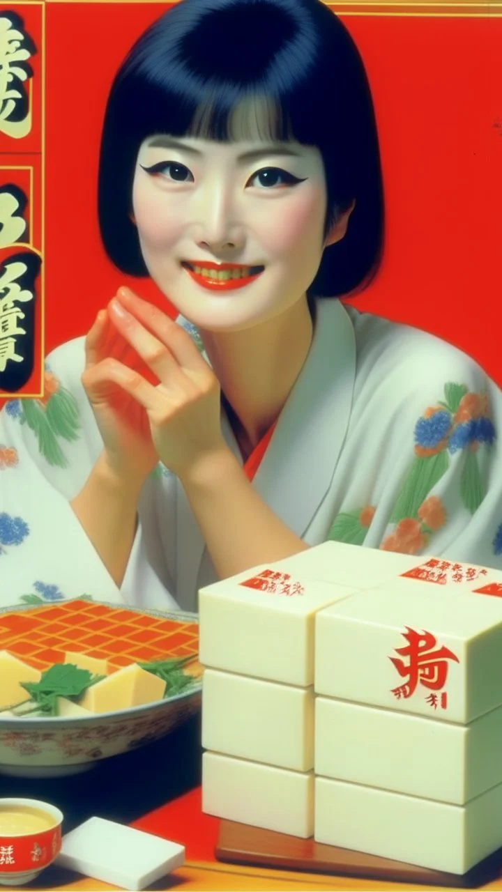 Japanese Tofu Ad 80s