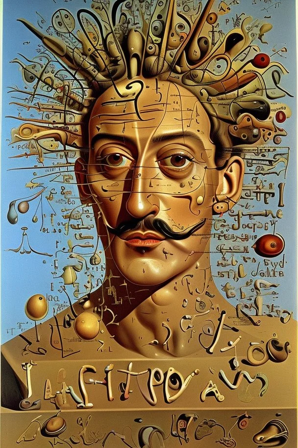 It's all word salad to me; Salvador Dali