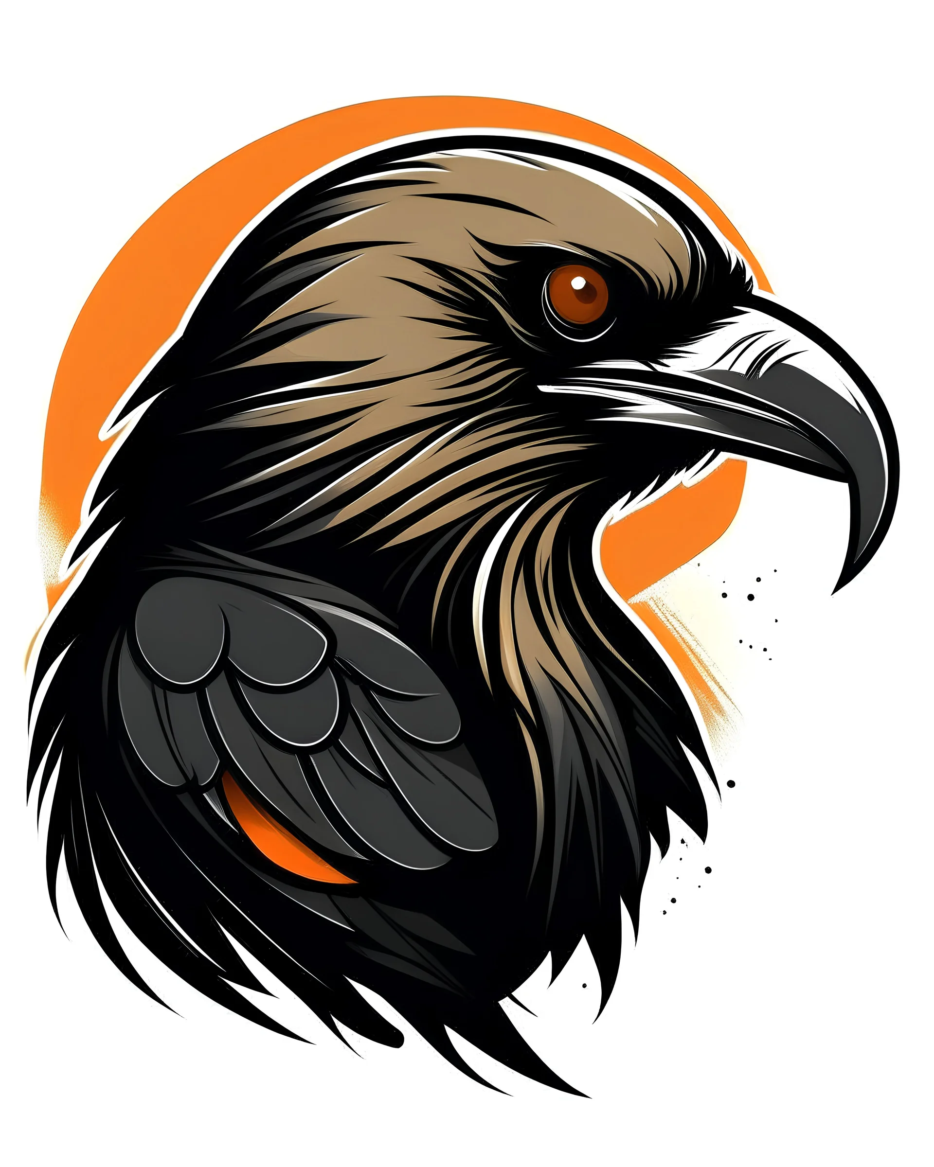 Crow logo extrem