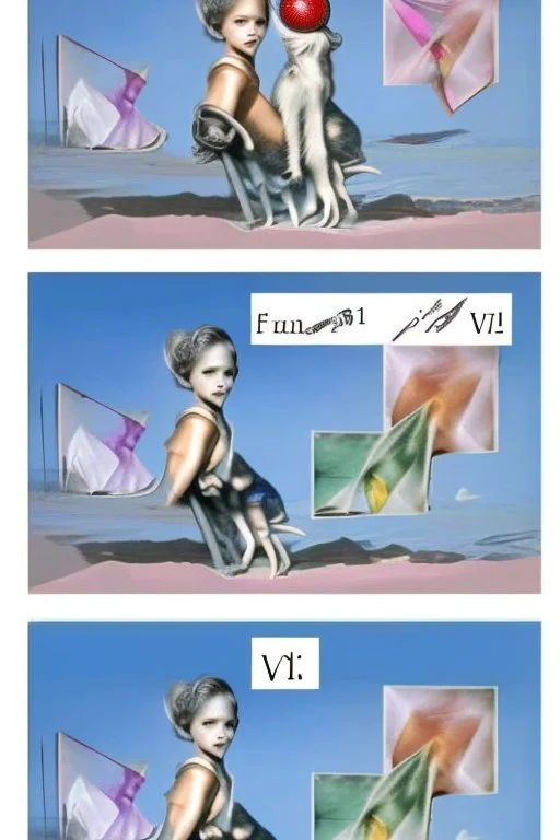 Image restoration and graphic transfer style