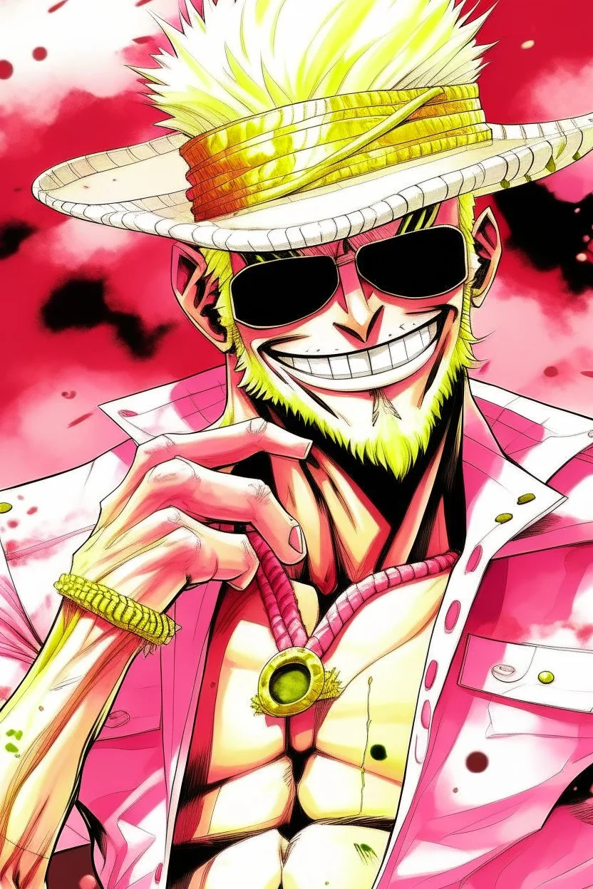 Doflamingo, from One Piece manga