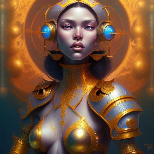 sango fantasy, fantasy magic, intricate, sharp focus, illustration, highly detailed, digital painting, concept art, matte, artgerm and paul lewin and kehinde wiley, masterpiece