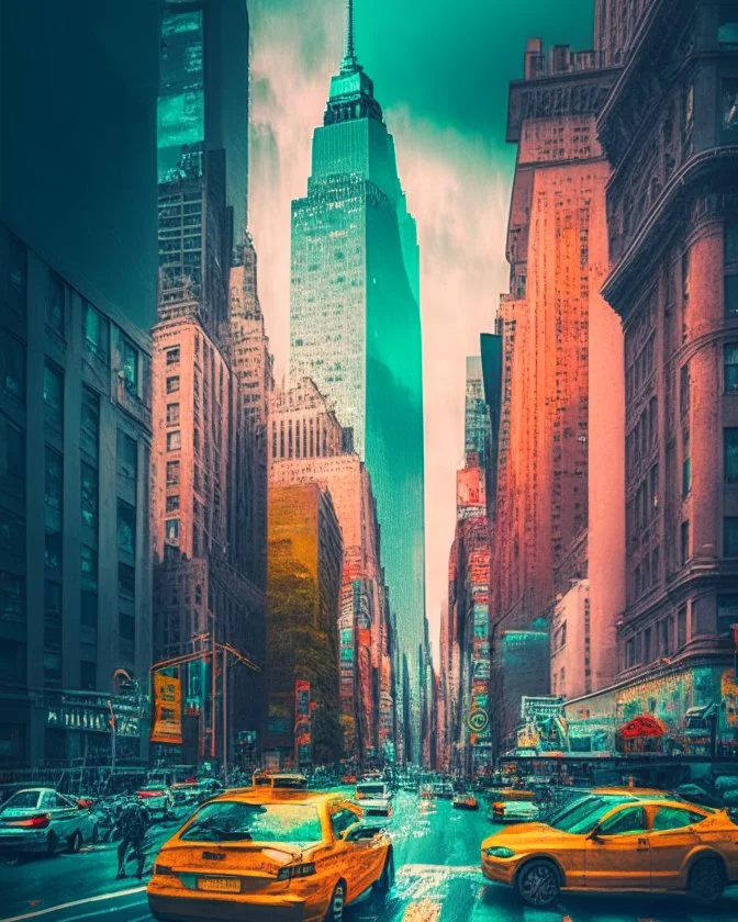 New York in color