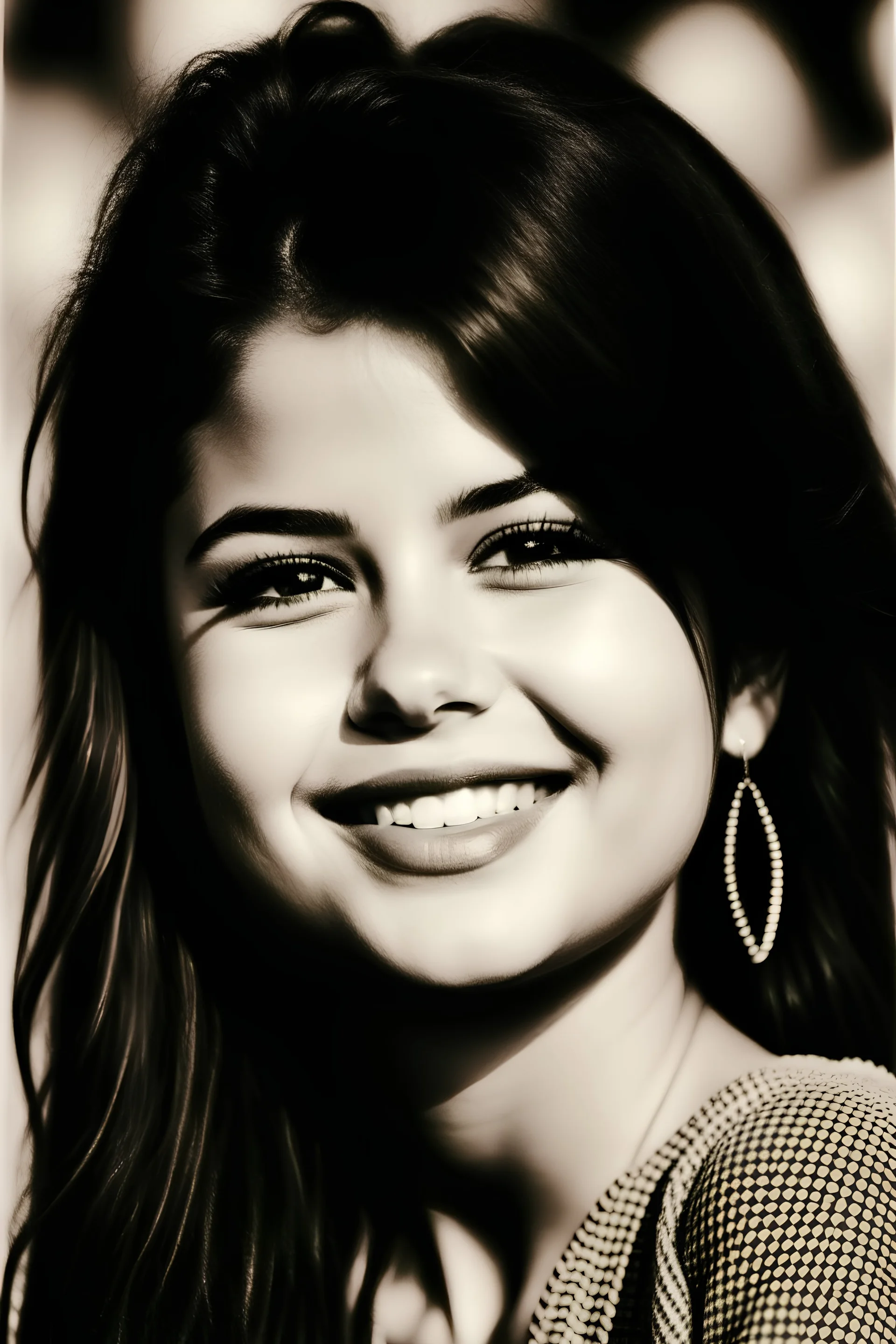 Selena Gomez smiling