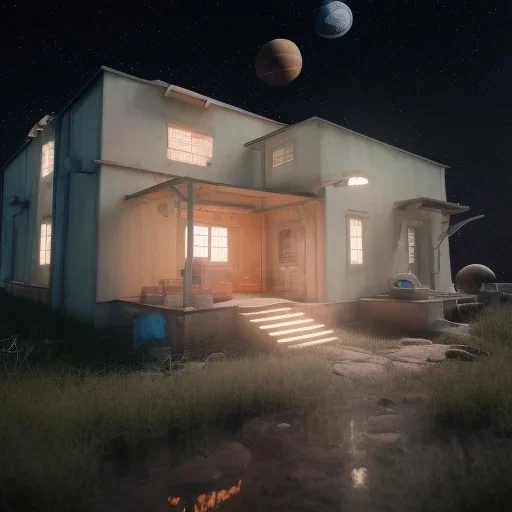 Designing a dream house in outer space could be a fun and rewarding project, and one that allows you to think outside the box and come up with creative solutions to the challenges that come with living in a space environment.