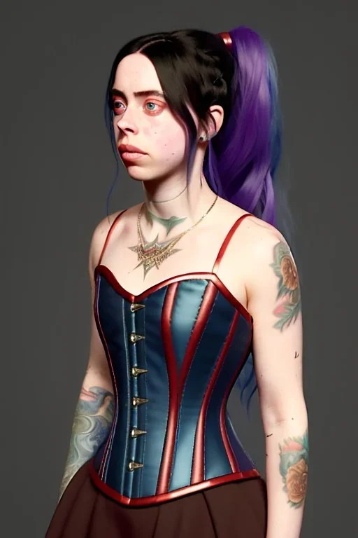 Billie Eilish, corset