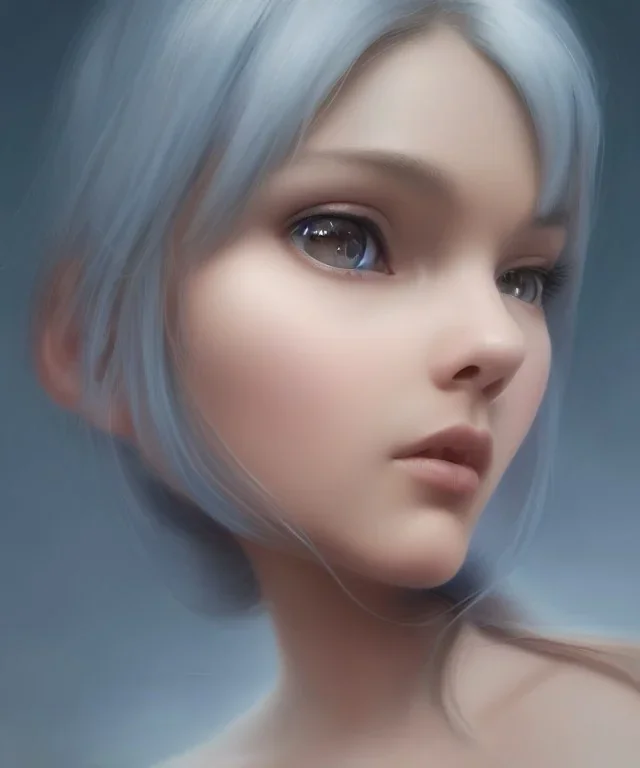 super high level detail of beautiful girl portrait, Pixar style, artstation, Painting by J. Scott Campbell, stanley artgerm lau, Tom Bagshaw, sideways glance, 8k, 3d, high detail eyes, digital painting, HDR, highly focused, illustration, fantasy art, sharp focus, trending on artstation, smooth, from pixar, au naturel, hyper detailed, digital art, trending in artstation, cinematic lighting, studio quality, smooth render, unreal engine 5, octane rendered