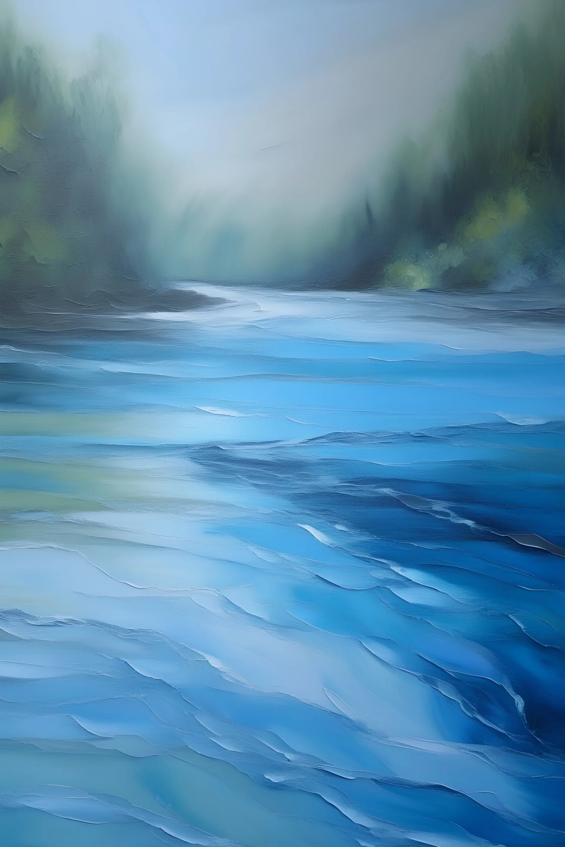 river light blue colour