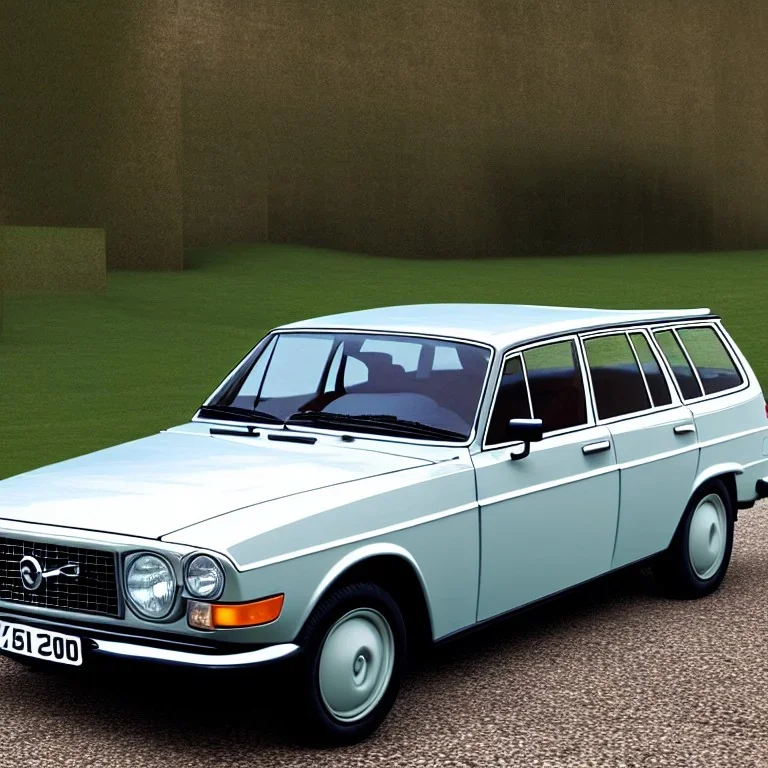 volvo 1800 estate by picasso