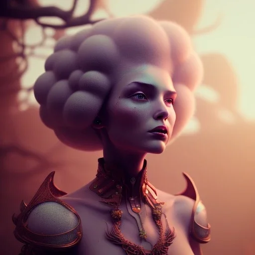 plant girl, fantasy art, octane render, redshift render,ambient lighting, dramatic lighting