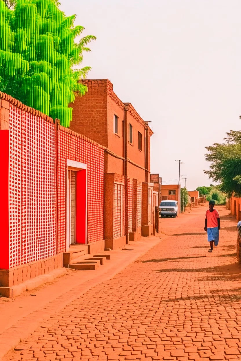 Sudan, muslim country, streets and brick homes