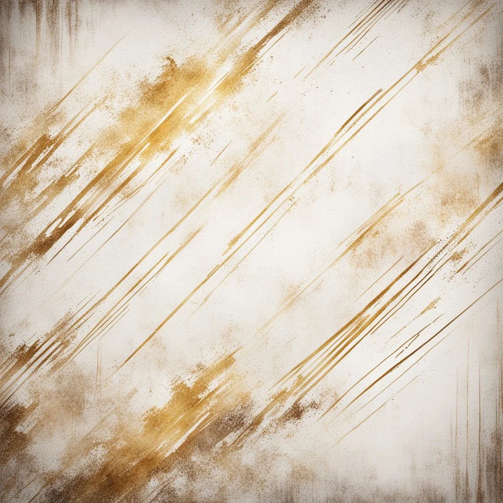 Hyper Realistic White & golden multicolor grungy rustic abstract lines on rustic background with vignette effect