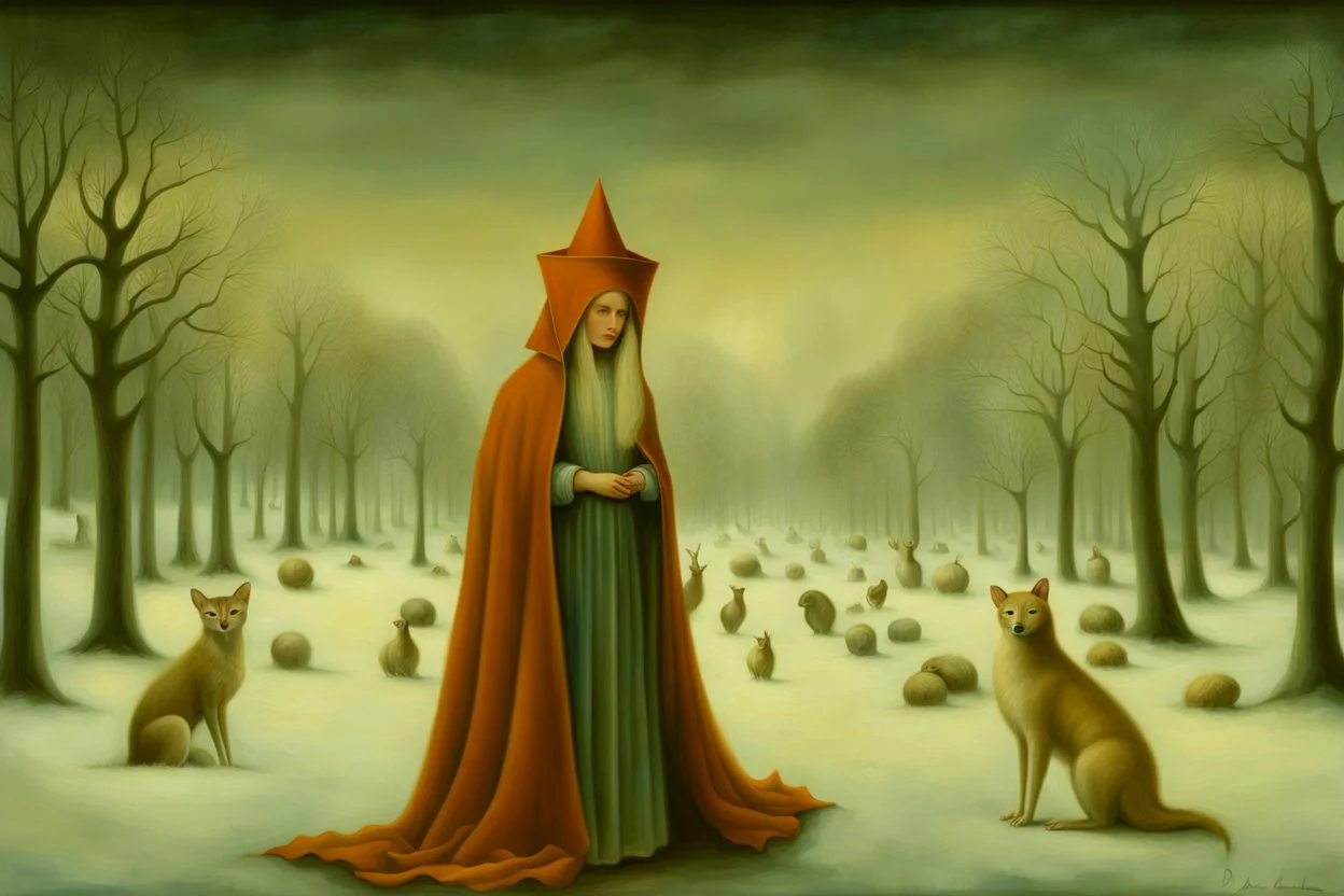 The snow is coming Modifiers: sharp focus imperial colors ultra detailed Guido Borelli da Caluso Hieronymus Bosch Nicoletta Ceccoli Remedios Varo Paul Delaroche Vasarely Sherry Akrami Dee Nickerson Zdzislav Beksinski perfect face imaging art design