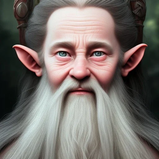 A beautiful dwarf child, full HD, 4K, 8K, very real and with fine and detailed details, realistic and really alive, taken from the movie Lord of the Rings, oil paint