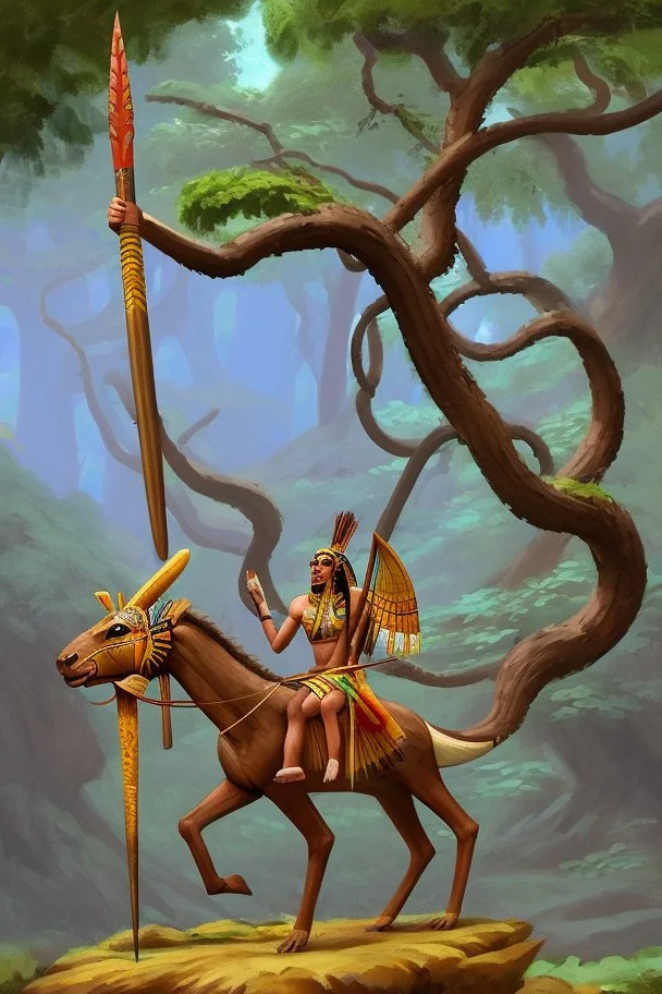 [vivid Ancient Egypt] The Sherden - Towering brothers with tree-trunk legs, like the Denyen but twice as mean. They bang their huge axes and yell their wild tongues, thirsting for enemy bones to crack between their teeth.