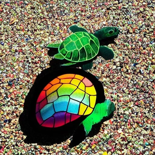 turtle and rainbow