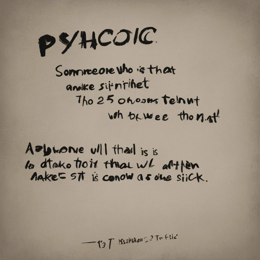 A psychotic is someone who firmly believes that 2 and 2 make 5, and is completely satisfied with this. A neurotic is someone who knows full well that 2 and 2 make 4, and that makes them sick!