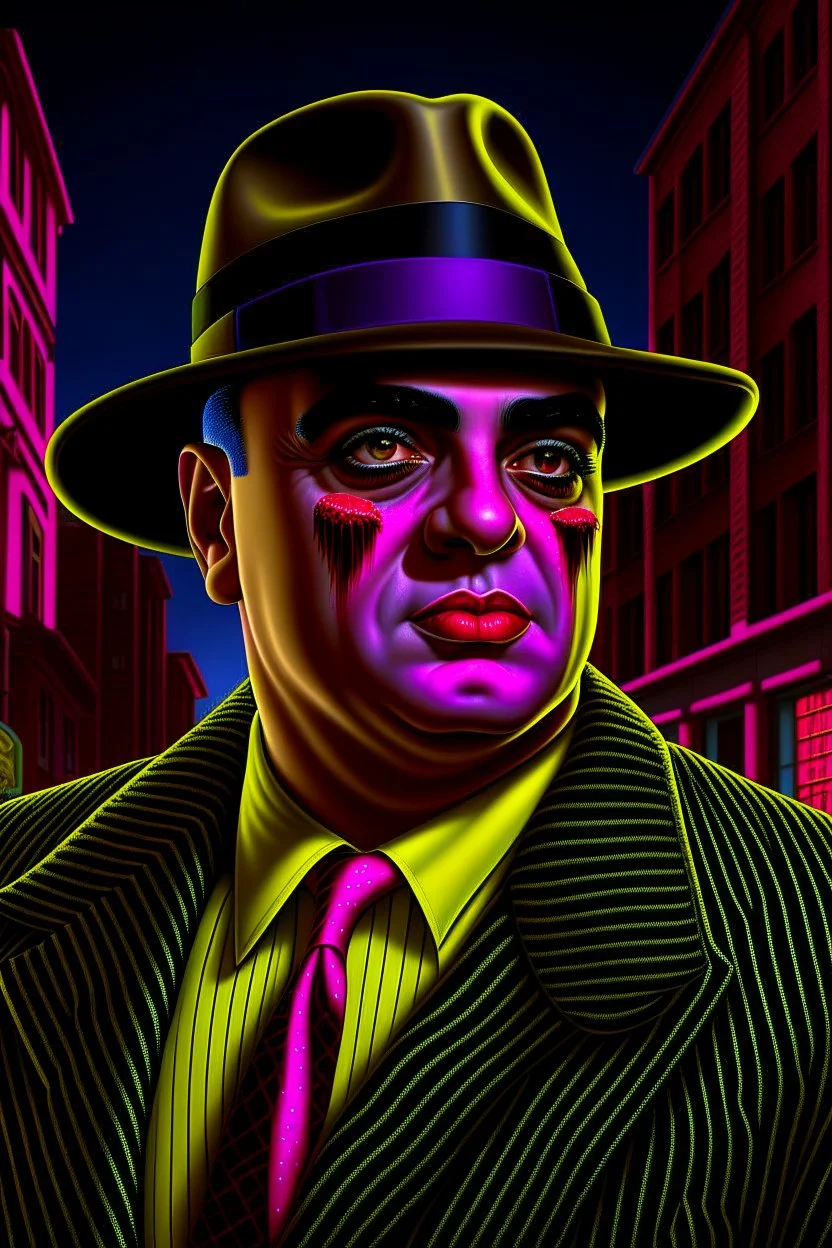 Al Capone cyberpunk