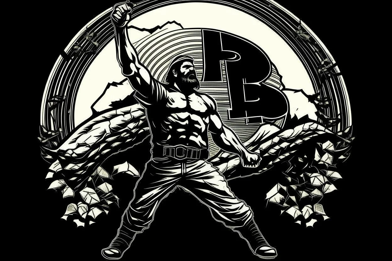 freedom fighter crypto degen bitcoin anarchist rising up