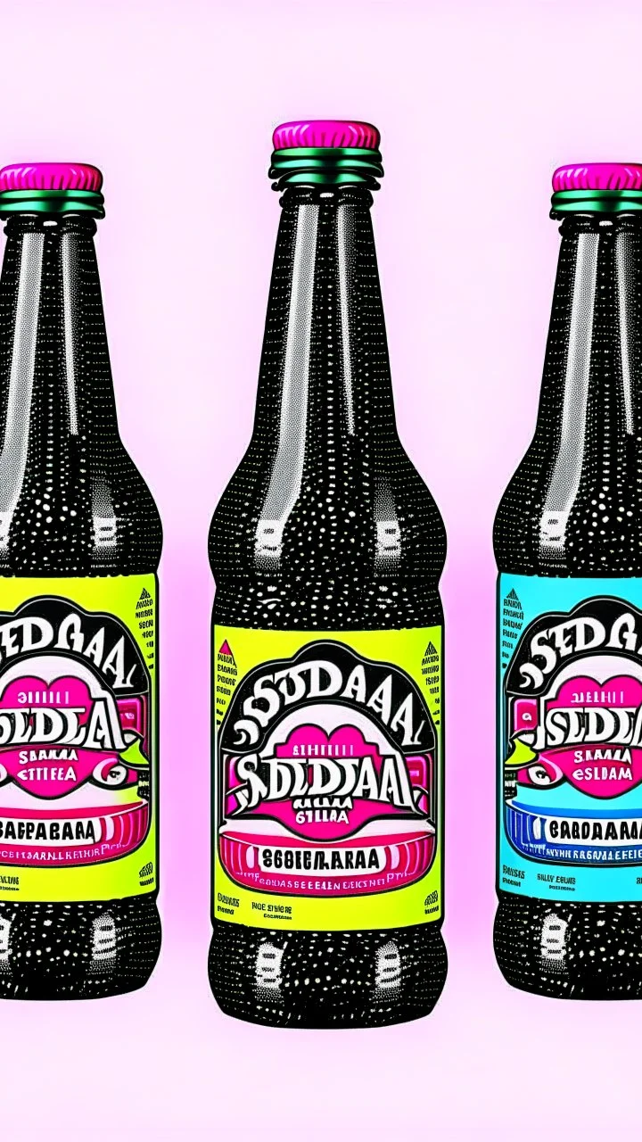 Soda label design