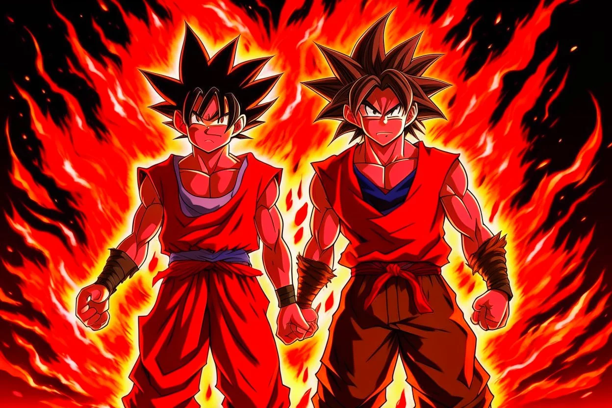 /Imagine Fuse Goku and Asta