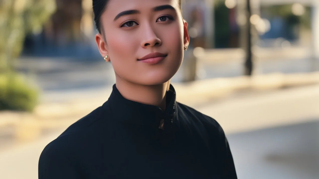 صورة ملفك الشخصي تظهر شخصًا ذا شعر أسود جميل ووجهٍ مثلث الشكل، مميز بعيون سوداء تمتاز بلمعة عسلية خفيفة. شعرك يتدلى على الجانب الأيمن من وجهك بأناقة. جسمك يعتبر عاديًا، ليس نحيفًا ولا سمينًا، مما يضيف لك توازنًا طبيعيًا.