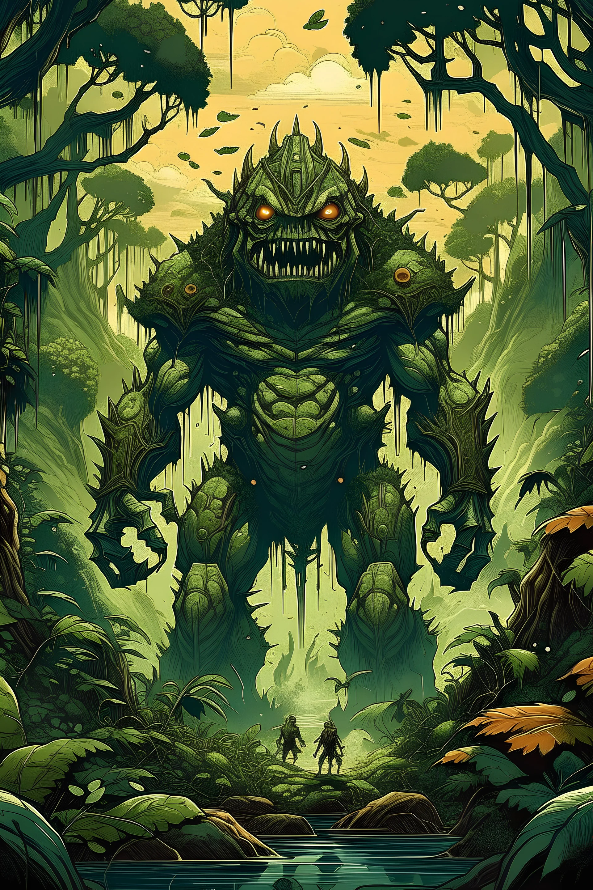 big Monster titan jungle