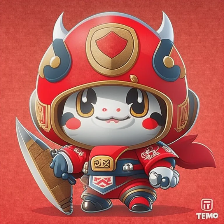 Termo, japanese mascot style