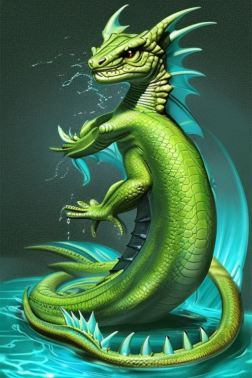 Water dragon,