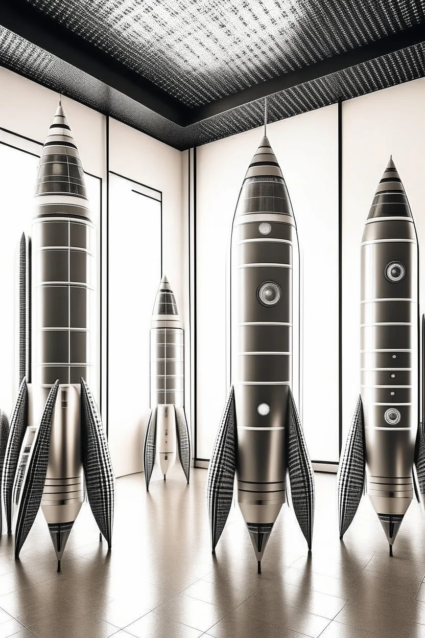 Space Rockets design, sophisticated, dominating design