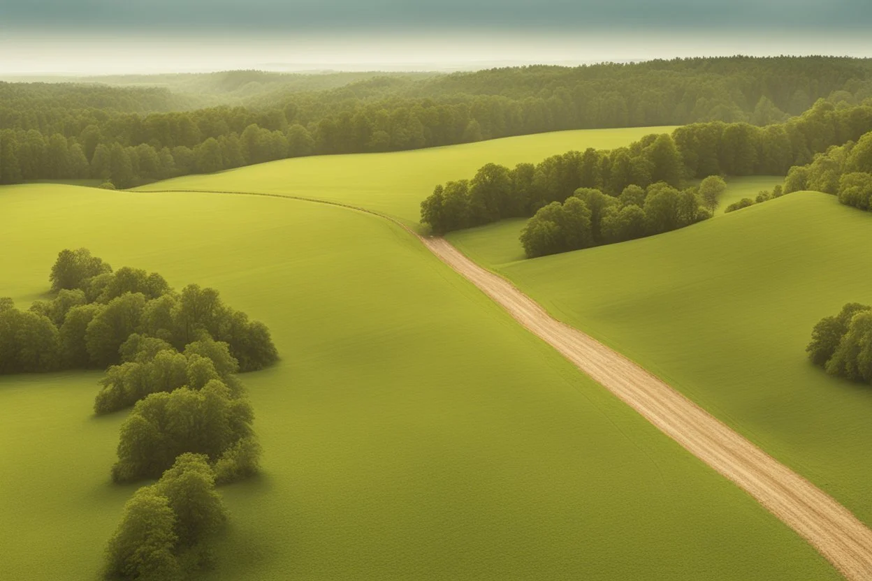 fields and forest and grassy flatlands