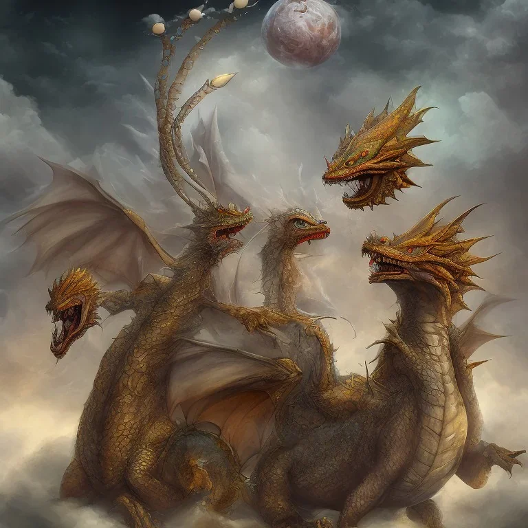 epic photo of queen elizabeth riding a dragon by tim burton