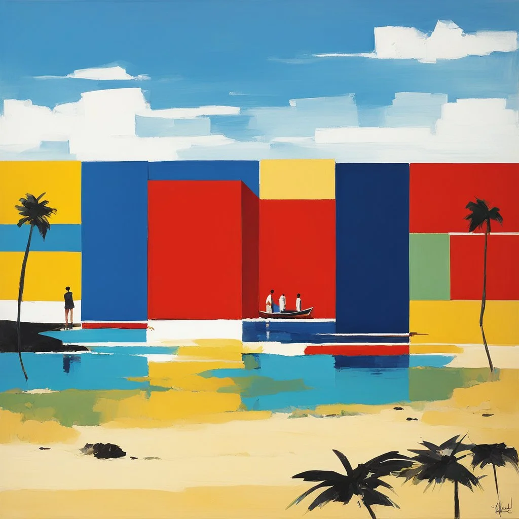 [art by Nicolas de Staël: solid areas of primary colors] Temptation Island is an American reality television series originally broadcast by Fox. The series premiered in 2001. Temptation Island depicted four unmarried couples who traveled to a tropical island to have their fidelity tested.