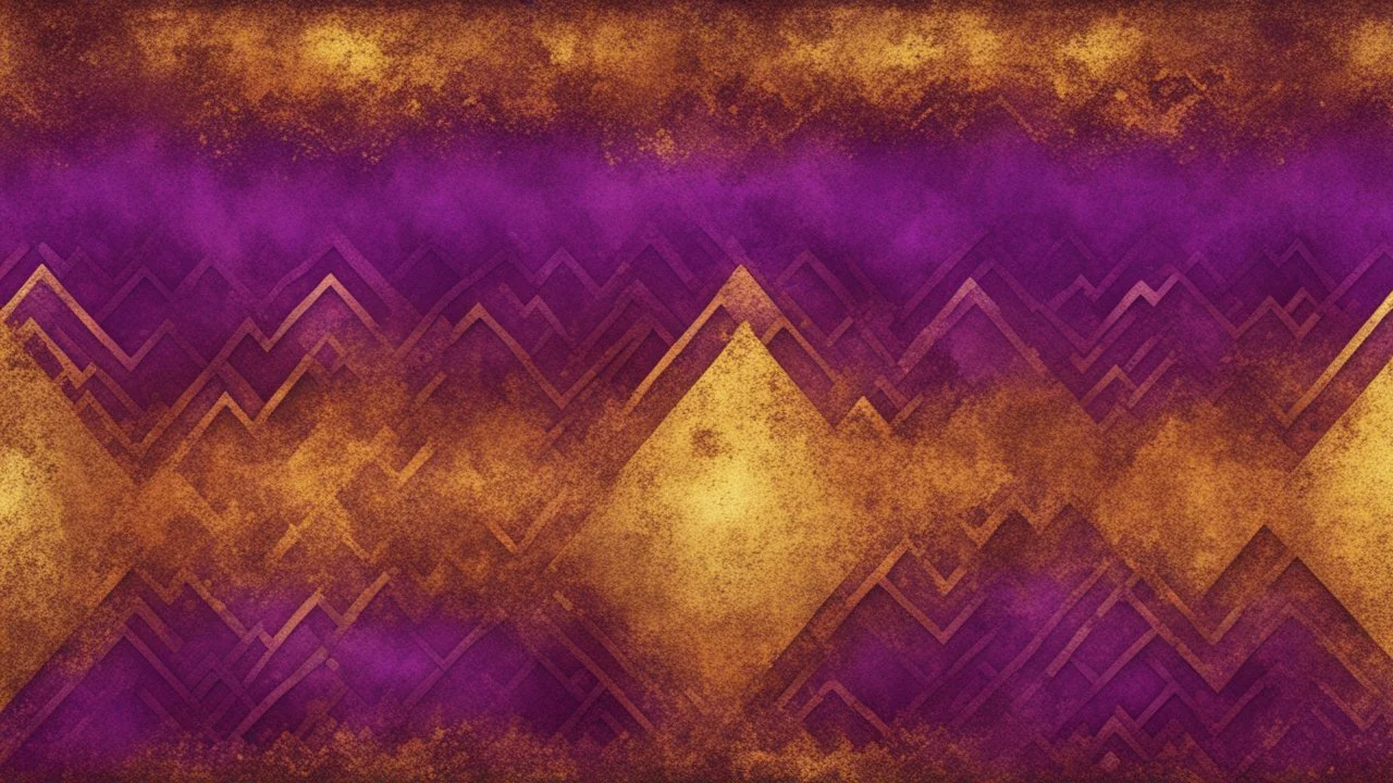 Hyper Realistic Brown-Purple-Maroon-&-Golden Groovy-Retro Grungy Multicolored-Texture with glowing-golden-embers