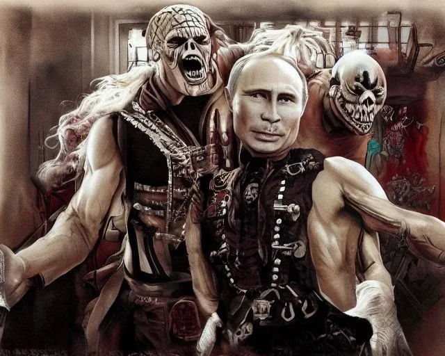 Vladimir putin iron maiden