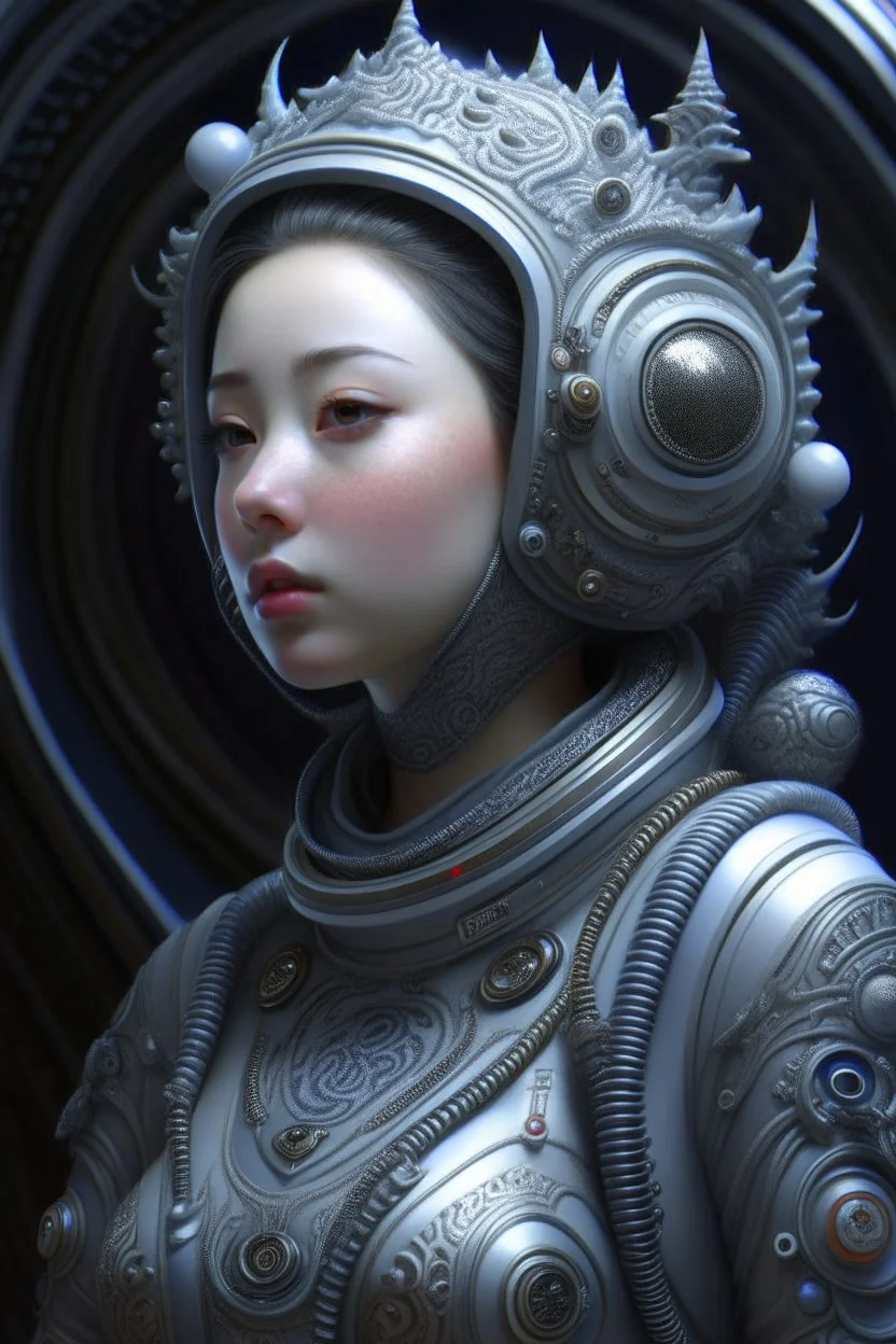 space creature,3d 4k octane render, lifelike, photorealistic, artstation, illustration, smooth, sharp focus, ornate, intricate, complex, highly detailed, digital painting, smooth, art by tom bagshaw, akihiko yosh