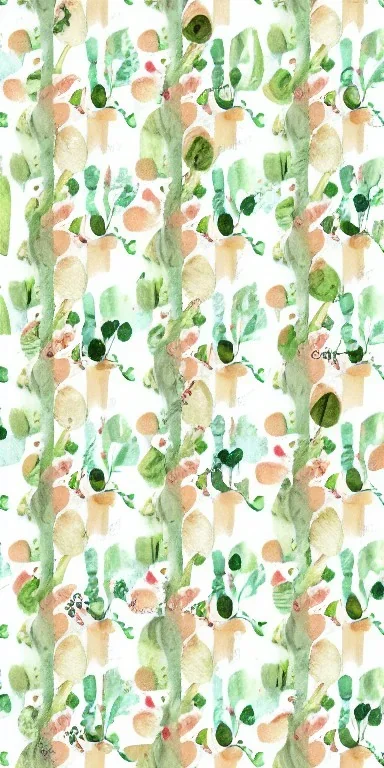 exquisite whimsical woodland watercolor, delicate woodland, cute, adorable, linen backdrop, repeating pattern