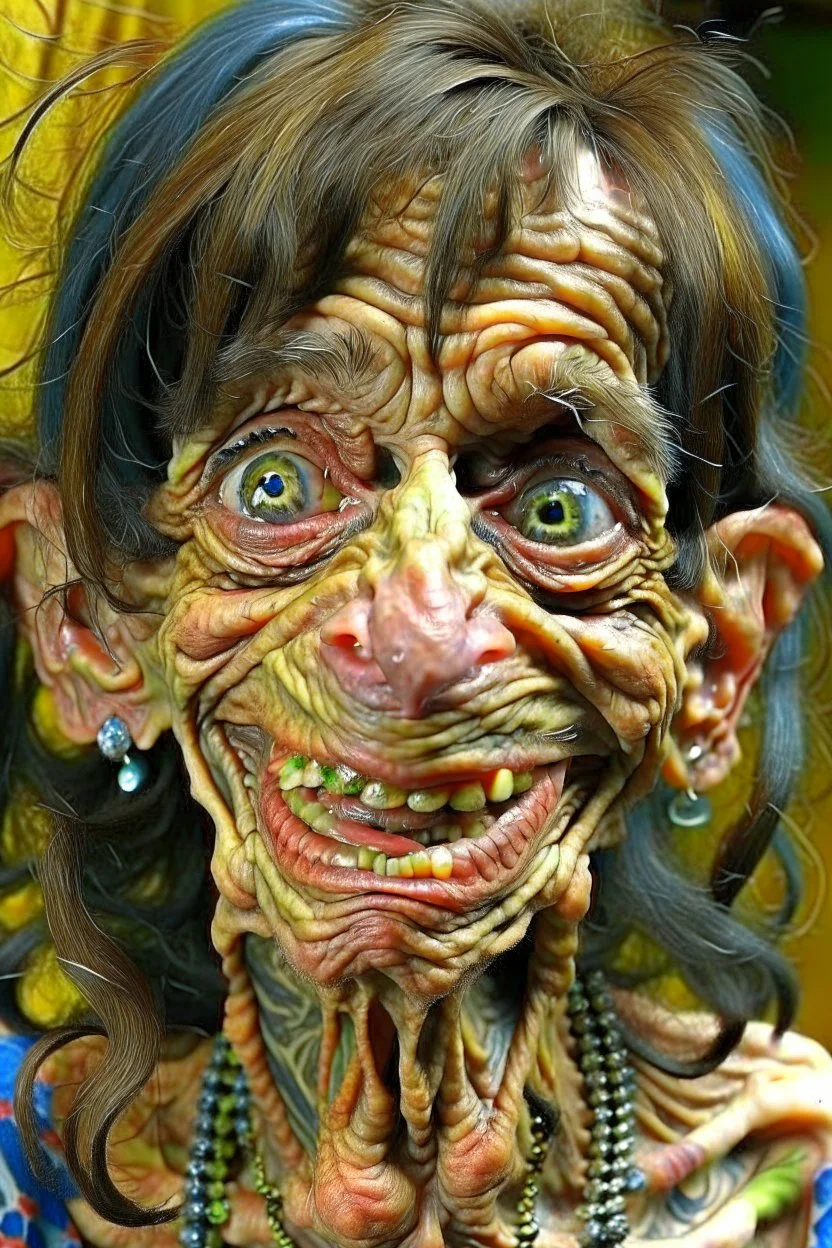 Photograph of The ugliest woman in the world