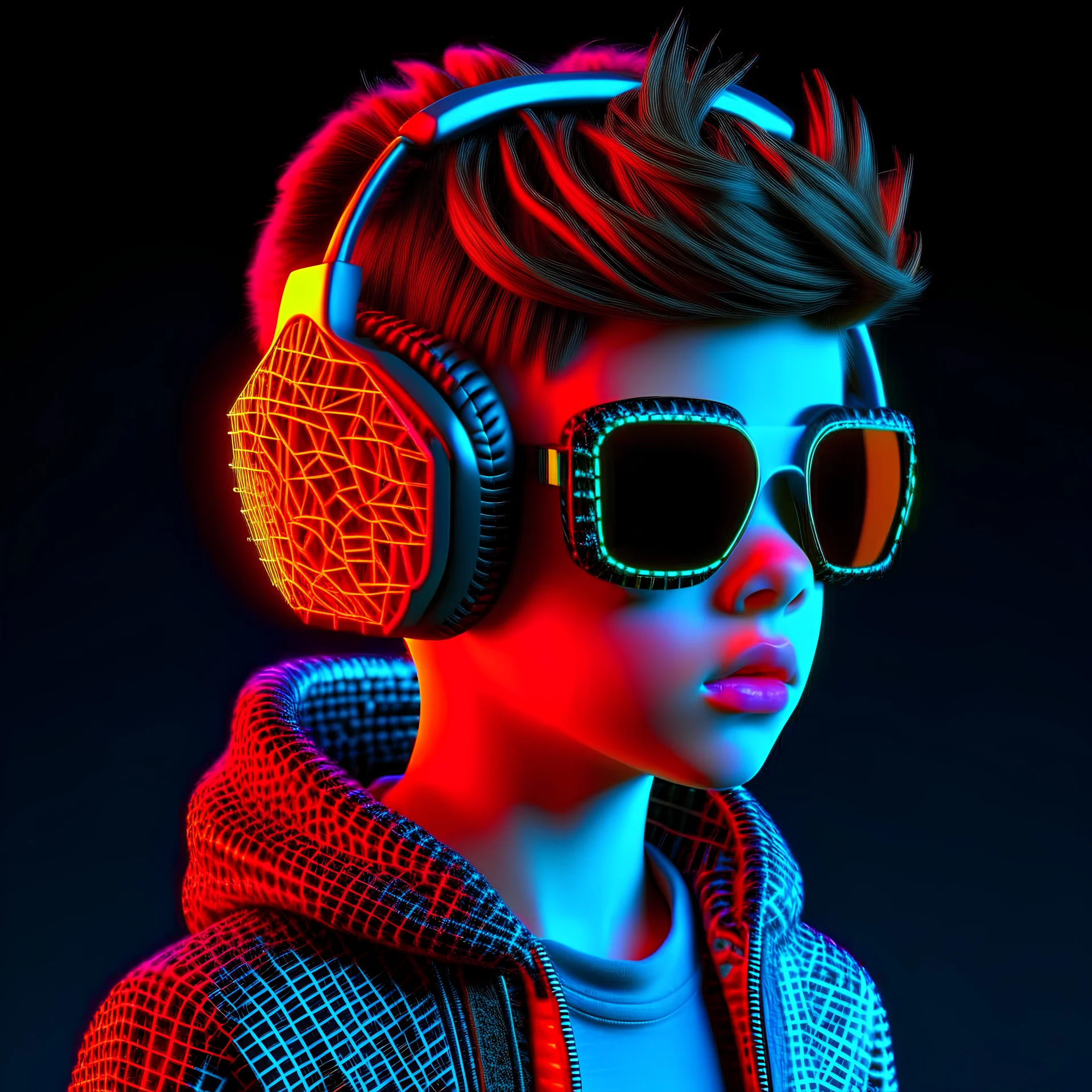 Boy cyber 3D
