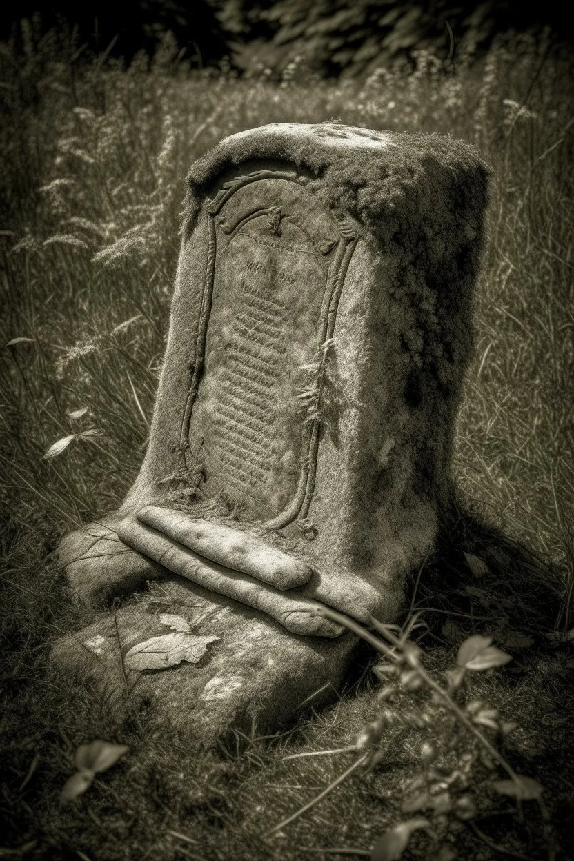 forgotten grave stone