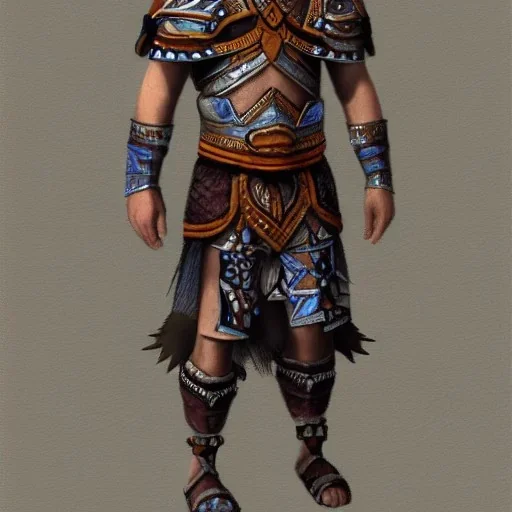 clothe tribal armor concept art videogame