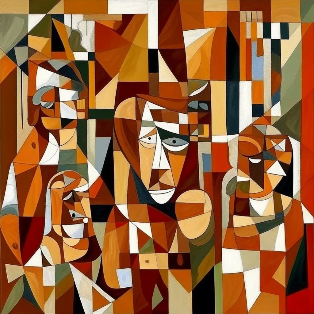 picasso cubism factory browns